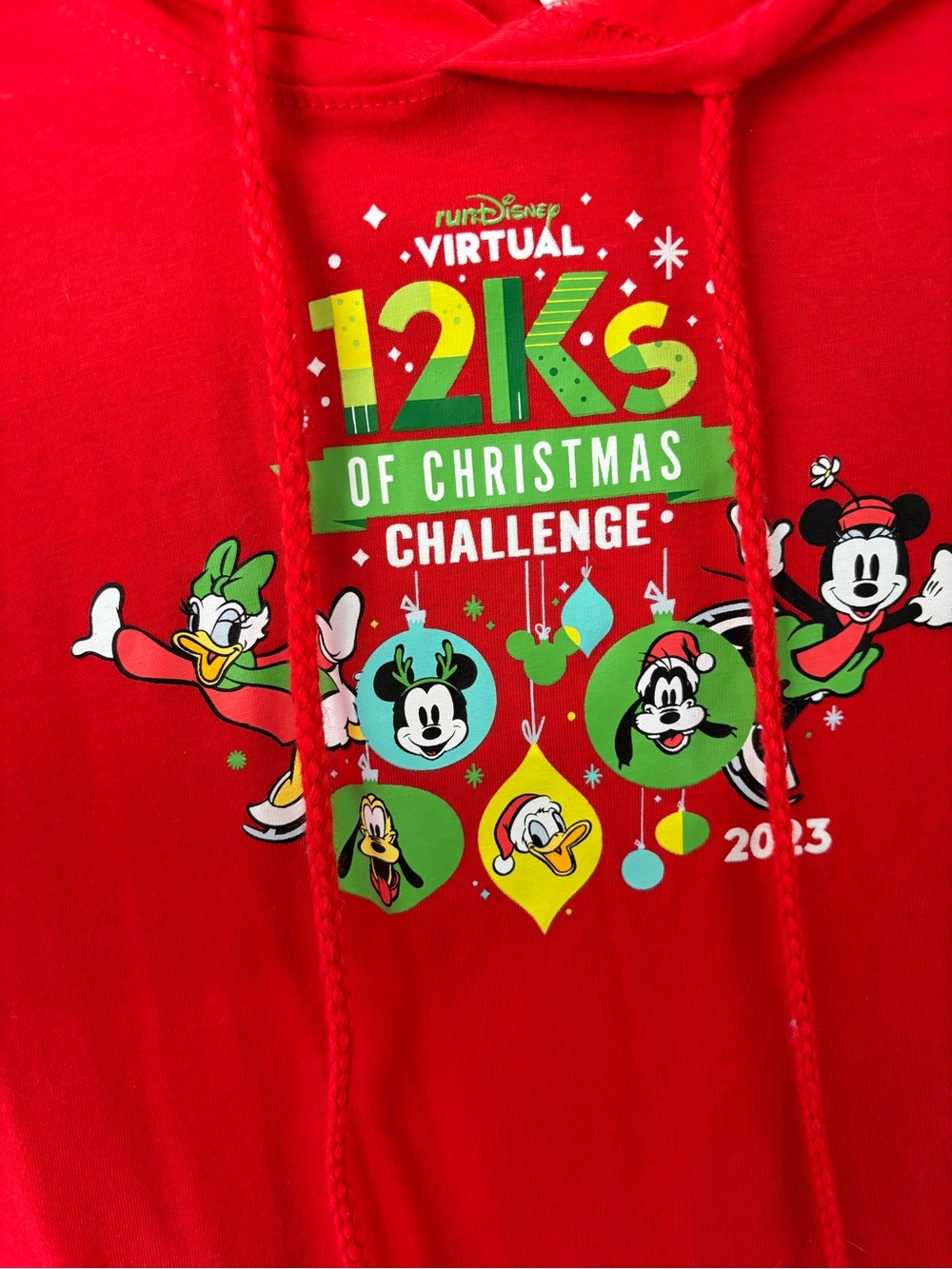 Disney’s Holiday 12Ks of Christmas Challenge ‘23 Women’s Lightweight Hoodie